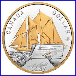 100th Anniversary of Bluenose 2021 Canada Fine Silver Proof Set