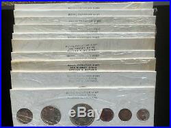 10-1960 Canada Proof Like Siver 6 Coin Sets In Original Holder an Wrappers