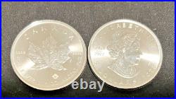 10- 2023 Canada 1 Oz Silver Maple Leaf BU. 9999 Fine Silver