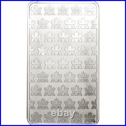 10 oz. RCM Silver Bar Royal Canadian Mint. 9999 Fine