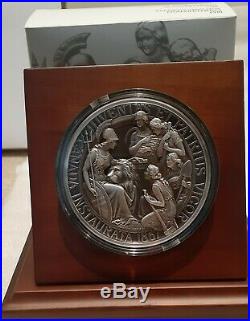 1867-2017 Canada150 10OZ Silver Confederation Medal Re-strike Antique Mintage200