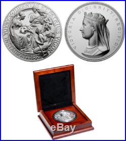 1867-2017 Canada 150 10OZ Pure Silver Confederation Medal Re-strike