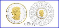 1867-2017 Puzzle Coin Canada150 Confederation $310 1/2-Kilo PureSilver ProofCoin