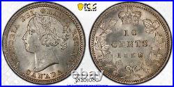 1898 Canada Sterling Silver 10C Dime PCGS MS 63