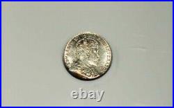 1910 CANADA SILVER 5 CENTS ROUND LEAVES/BOW TIE -NGC AU 55 SCARCE! -d184dutsc2