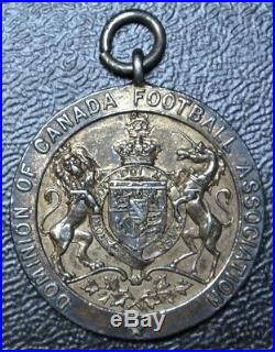 1913 DOMINION OF CANADA FOOTBALL ASSOC. SOCCER-Lachine Ath. F. C. A. Hollingsworth