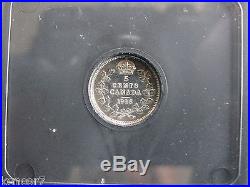 1916 Canada Victoria Five Cents Silver Toned Uncirculated P2686