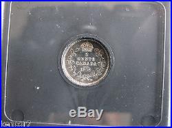 1916 Canada Victoria Five Cents Silver Toned Uncirculated P2686