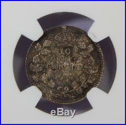 1930 Canada Silver 10 Cents NGC MS-65 10c