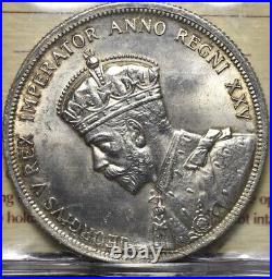 1935 Canada $1 KM#30 Silver ASW 0.600 ICCS BU $300