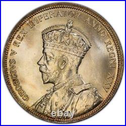 1935 Canada $1 PCGS Certified MS65 Choice Premium Quality Canadian Silver Dollar
