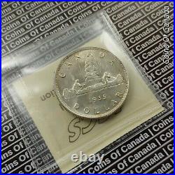 1935 Canada $1 Silver Dollar ICCS MS-66 Very Nice Coin! #coinsofcanada