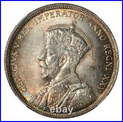1935 Canada $1 Silver Dollar, NGC MS65