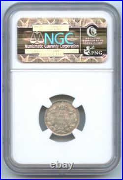 1935 Canada Silver Dime, NGC AU58, George V Design, Free Shipping