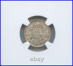 1935 Canada Silver Dime, NGC AU58, George V Design, Free Shipping