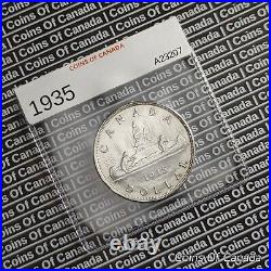 1935 Canada Silver Dollar Coin Uncirculated Superb Eye Appeal #coinsofcanada
