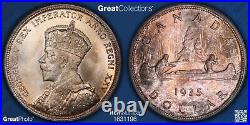 1935 Canada Silver Dollar NGC MS66 creamy original skin & tone old holder GEM