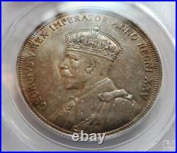 1935 Canada Silver Dollar Pcgs Certified Ms65 King George V 1 Dollar Coin