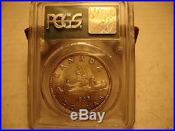 1935 Silver Dollar $1 Canada King George V MS65 PCGS Graded Certified Key Date