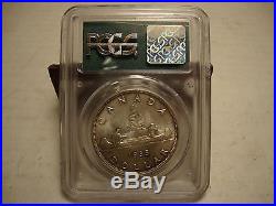 1935 Silver Dollar $1 Canada King George V MS65 PCGS Graded Certified Key Date
