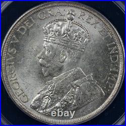 1936 $1 King George V Canada Silver Dollar ANACS MS 63