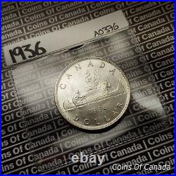 1936 Canada $1 Silver Dollar UNCIRCULATED Coin Beautiful Coin! #coinsofcanada