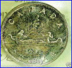 1936 Canada Silver Dollar HIGH GRADE ICCS 65 Gem Uncirculated