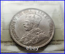 1936 Canada Silver Dollar Iccs Certified Ms64 1 Dollar Coin