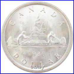 1936 Canada silver dollar Choice Gem Uncirculated