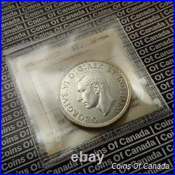 1937 Canada $1 Silver Dollar Coin ICCS SP 64 Matte Old ICCS Flip #coinsofcanada