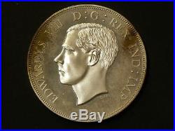 1937 Canada Cameo Silver $1 Dollar Edward VIII Very Low Mintage #G9857