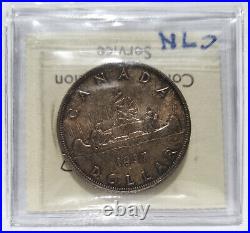 1937 Canada Silver Dollar Certified Ms64 King George VI 1 Dollar