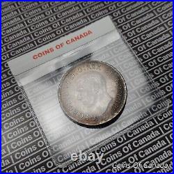 1937 Canada Silver Dollar Coin Uncirculated Nice Rainbow Toning #coinsofcanada