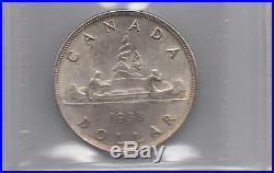 1938 $1 Canada Canadian Silver Dollar MS 64