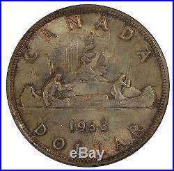 1938 Canada $1 Silver Dollar ICCS MS-63