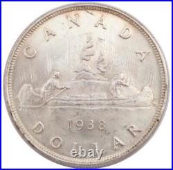 1938 Canada silver dollar Choice Gem Uncirculated