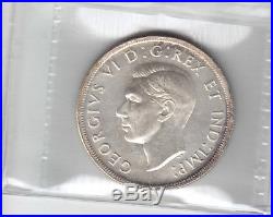 1939 $1 Canada Canadian Silver Dollar MS 65