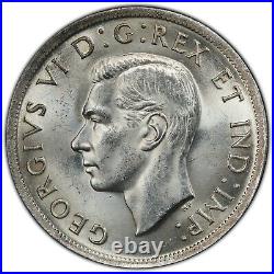 1939 $1 Canada Silver Dollar Royal Visit Pcgs Ms65 #42757640 Superb Gem! Km#38