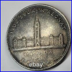 1939 Canada 1 Dollar Double HP High Grade Rare