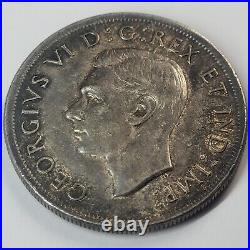 1939 Canada 1 Dollar Double HP High Grade Rare