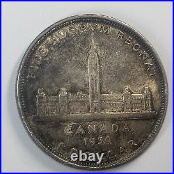 1939 Canada 1 Dollar Double HP High Grade Rare