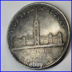 1939 Canada 1 Dollar Double HP High Grade Rare