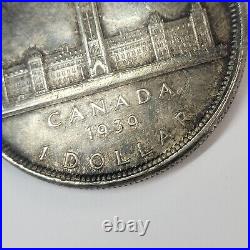 1939 Canada 1 Dollar Double HP High Grade Rare