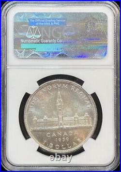 1939 Canada $1 Silver Coin NGC MS 63