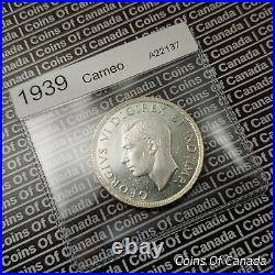 1939 Canada $1 Silver Dollar SUPERB CAMEO UNCIRCULATED Coin #coinsofcanada