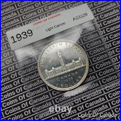 1939 Canada Silver Dollar Coin CAMEO Uncirculated High Grade $1 #coinsofcanada