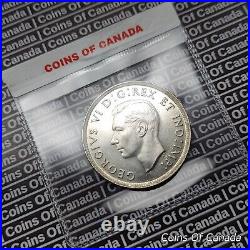 1939 Canada Silver Dollar Coin CAMEO Uncirculated High Grade $1 #coinsofcanada