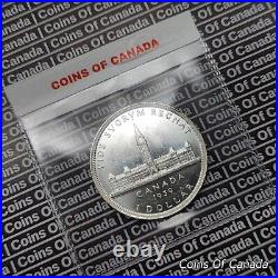 1939 Canada Silver Dollar Coin CAMEO Uncirculated High Grade $1 #coinsofcanada