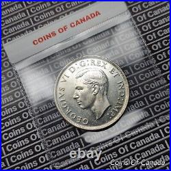 1945 Canada Silver Dollar Coin Uncirculated High Grade MS/BU $1 #coinsofcanada