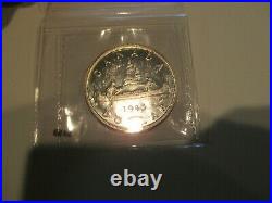 1945 Canada silver dollar ICCS graded MS60